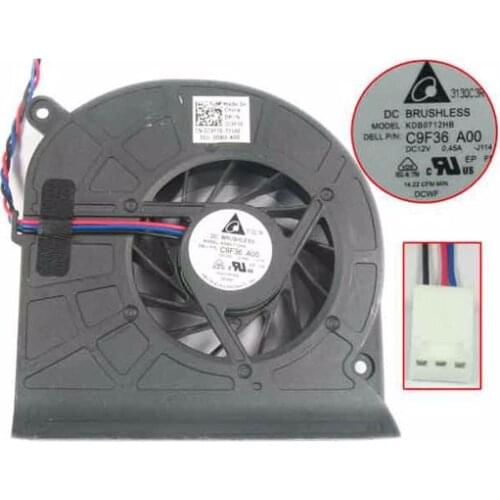 Delta Electronics KDB0712HB -J114 0C9F36 DC 12V 0.45A 3-wire Server Cooling Fan