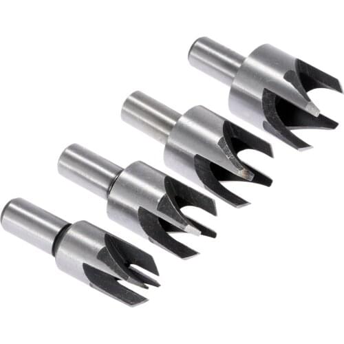 4pcs Power Tools Ferramentas Pocket Hole Drill Bits Woodworking Tools Plug Cutter Bit Drill Hole Tool Furadeira Drill Perforator