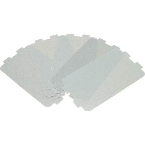 5pcs Thicker Spare parts for microwave ovens mica microwave 10.7*6.4cm mica sheets for Midea magnetron cap microwave oven plates