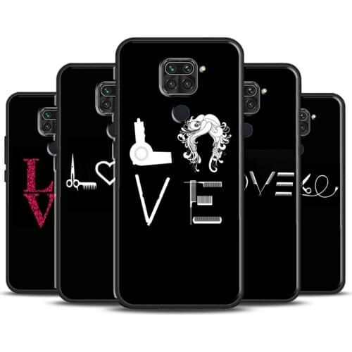 Hair Stylist Tools Cover For Xiaomi Redmi Note 9 Pro 7 8 8T 9S Note 10 Pro Phone Case For Redmi K40 9A 9C 9T