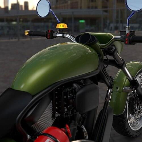 Motorcycle Decoration Modified Light Adjustable Handle Helmet Light USB Recharge