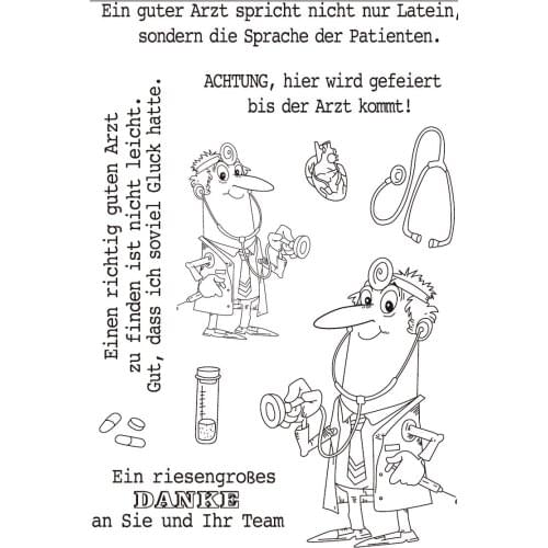 German fervor Clear Stamp for DIY Scrapbooking/Card Making/Kids Fun Decoration Supplies A2171