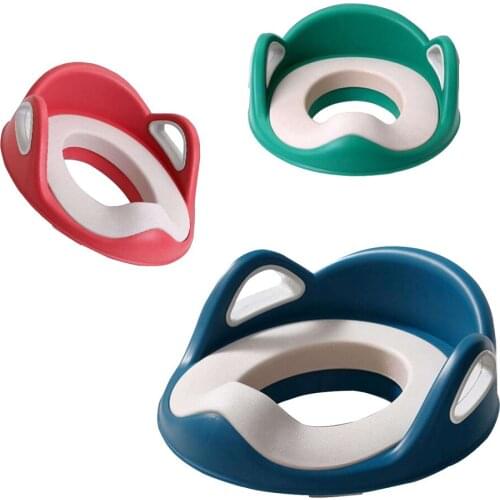 New Arrival Kids Potty Seat Cushion Foldable Soilet Seat Baby Toddler Travel Folding Padded Potty Seat Cushion Toilet Training