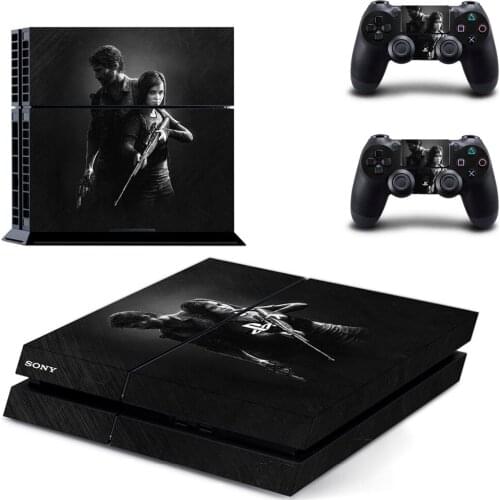 Game The Last of Us PS4 Stickers Play station 4 Skin Sticker Decals Cover For PlayStation 4 PS4 Console and Controller Skins