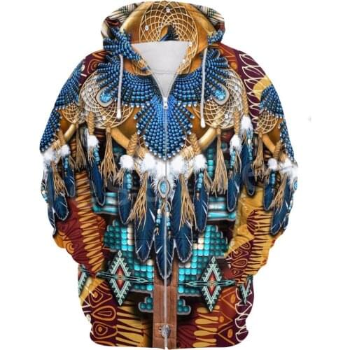 Tessffel Indian Native culture Harajuku Casual Colorful Tracksuit New Fashion 3DPrint Unisex Hoodie/Hoodies/Zipper Men Women s-3