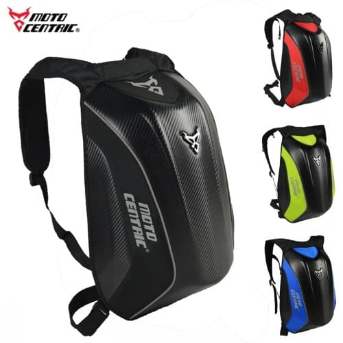 Motocentric Waterproof Motorcycle Bag Motorcycle Backpack Rainproof Carbon Fiber Moto Motorbike Helmet Bags Travel Luggage