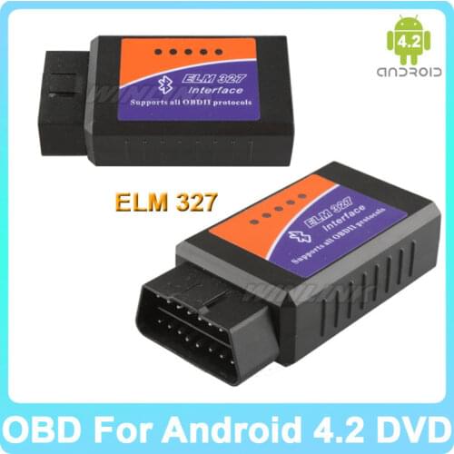Only for Ownice Car DVD Hot Car Diagnostic Tool OBD II ELM327 ELM 327 Bluetooth Car Interface Scanner Code Reader