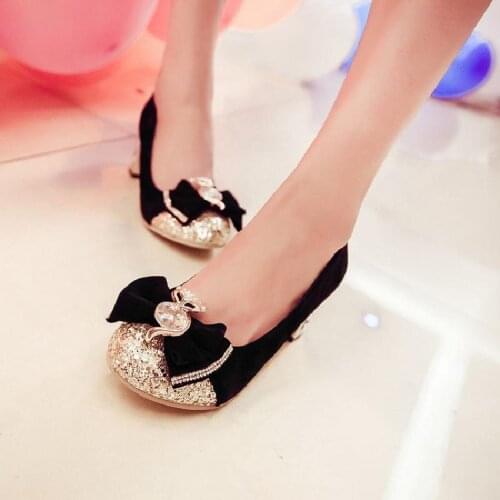 Japanese Sweet Lolita Shoes Lolita Mori girl Student Retro Court Bowknot Princess Kawaii Girl Women Shoes