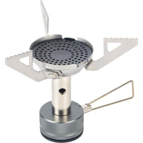 Windproof Outdoor Gas Burner For Camping Stove Lighter Tourist Equipment Kitchen Cylinder Propane Grill Outdoor Camping Stove