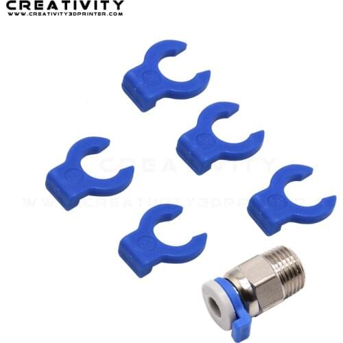 Collet Clips for Bowden Tube Collet for CR10 Hotend Extruder 3D Printer Access 1.75 mm Filament Bowden Collet 3D printer Parts
