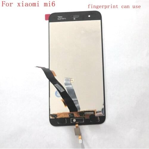 For XIaomi Mi6 Lcd Screen Display With Touch Glass Digitizer Assembly Replacement Parts For xiaomi mi 6 MCE16