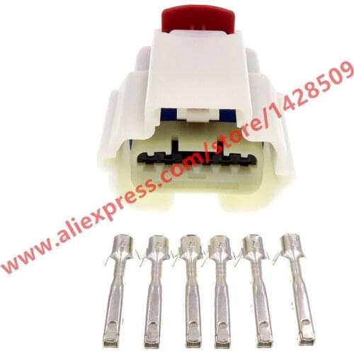 20 Sets 6 Pin Electronic Accelerator Pedal Plug Auto Female Waterproof Connector For Cars 31404-6810