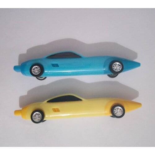 Hot Sale 100 PCS Candy Color Cute car ballpoint pen creative student stationery Kawaii Plastic Car Pens for school Office