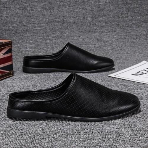 2021 New Summer Mens Slippers High Quality Beach Sandals Non-slip Casual Shoes Slippers