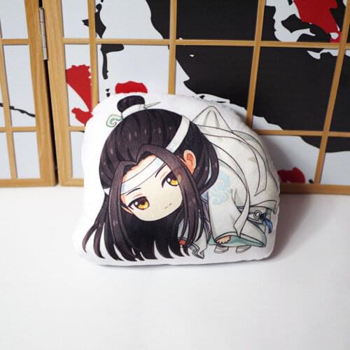 Anime MO DAO ZU SHI Cosplay Stuffed Doll Pendants Toy Lan Wangji Wei Wuxian Cute Plush Toys Kids Pillow Gift