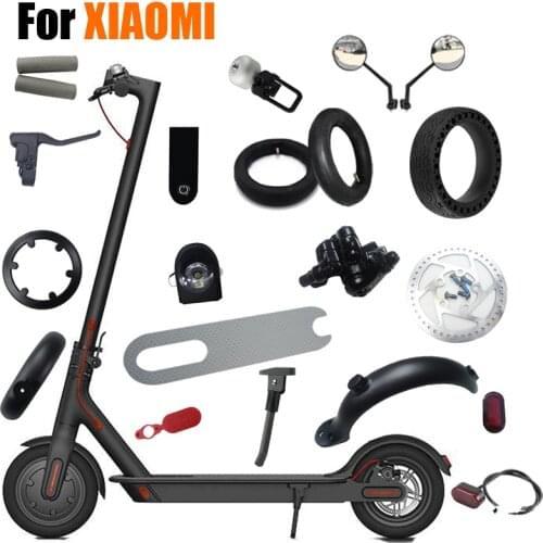 Rear Mudguard Fender Guard Bracket Taillight Front Fender Full Set Scooter Accessories for Xiaomi M365 Electric Scooters