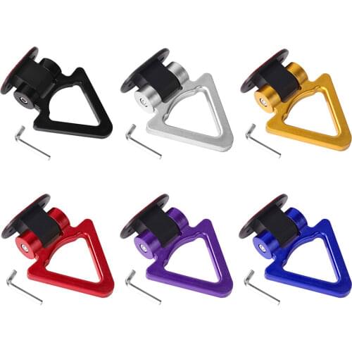 Tow Hook For BMW Car Trailer Racing Screw Triangle Ring Tow Towing Hook Car Sticker Universal