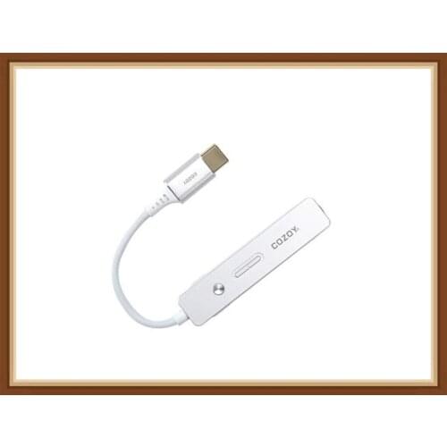 COZOY TAKT C Type-C to 3.5mm DSD 32Bit/384khz Audio Decode Cable Headphone AMP for Android Phone/ iPad