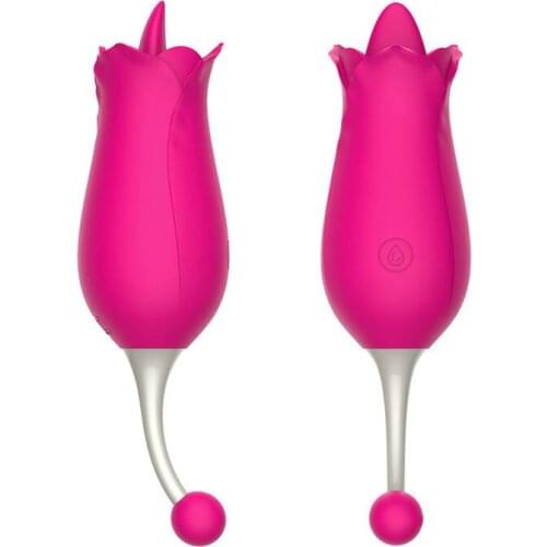 2021 New Rose Dildo Womens Vibrator, Wholesale Rose Couples Vibrator Wand