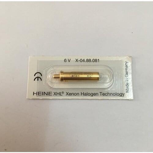 HEINE XHL# 081 6V Handheld Ophthalmoscope Bulb HBHE481X X-04.88.081