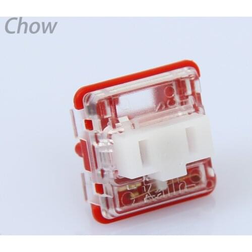 Kailh low profile Switch Chocolate Mechanical Keyboard Switch RGB SMD white stem linear hand feeling Red Rro switch