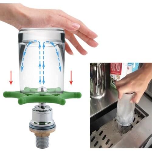 Cup Washer Kitchen Faucet Bar High Pressure Stainless Steel Coffee Machine Fully Automatic Cup Washer