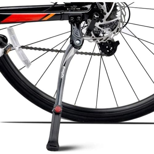 MTB Bike Kick stand Bike Side Kickstand Aluminum Alloy Bicycle Kickstand Adjustable Road Bikes Parking Rack Bicycle Accessories