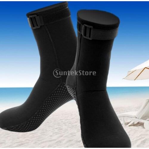 Neoprene 3mm Water Sports Swimming Scuba Diving Surfing Socks Non-Slip Snorkeling Boots Beach Kayak Surf Jetski Wetsuit Shoes