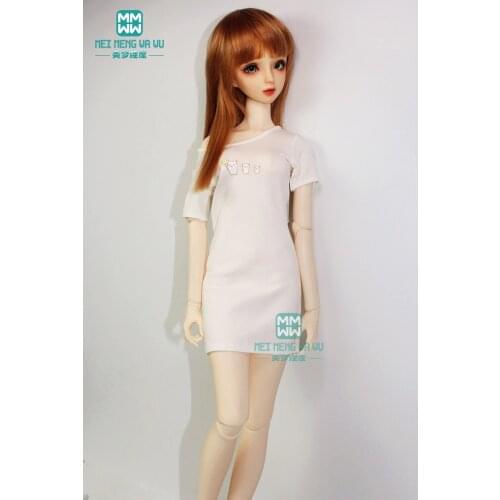 BJD doll clothes for 1/3 58-62cm SD10 SD13 DD BJD doll fashion Casual wild long T-shirt