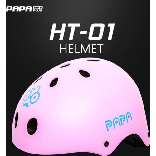 PAPABIKE childrens bicycle safety helmet balance car helmet toddler scooter riding protection equipment