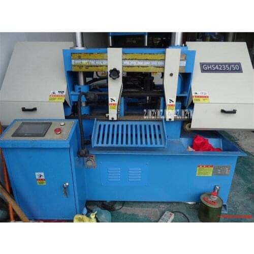 GHS4235 Sawing Machine Woodworking Machine Tools Metal Cutting Band Saw Machine Horizontal Band Sawing Machine 380V 3KW