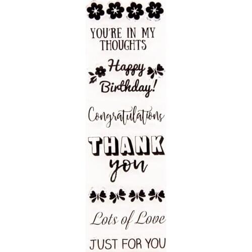 NCraft Clear Stamps N1448 Scrapbook Paper Craft Clear stamp scrapbooking