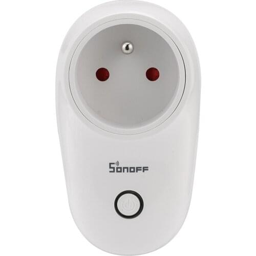 Sonoff S26 WiFi Smart Socket EU Wireless Plug Power Sockets Smart Home Switch Wireless Time APP Control
