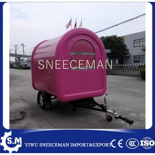 Food cart fast food carts trailer can be customized cheap shipping cost