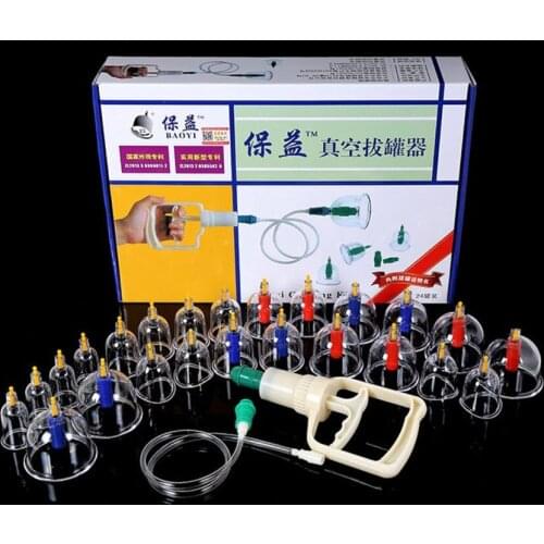 Vacuum cupping machine 24 cans thicken household acupuncture magnetic therapy pump cupping gas tank