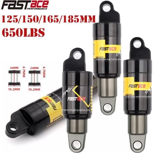Rear shock bike mountain FASTace-200, rear suspension bike, soft tail 125 /150/ 165/ 175 / 185mm x550lbs