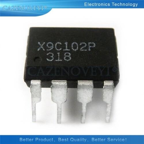 2pcs/lot X9C102P X9C102 DIP-8 In Stock