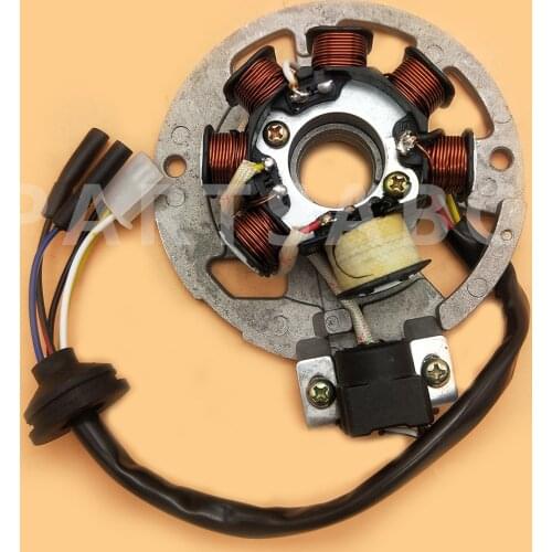 7 coil AC Magneto Stator For Yamaha 2 Stroke JOG50 Assembly for 50cc 2-stroke Minarelli 1PE40QMB Jog engines 7-COIL