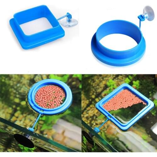 Aquarium feeder Floating Fish Feeding Circle fish food dispenser Aquarium Fish Tank Ring Feeder Fish Food Buoyancy Circle