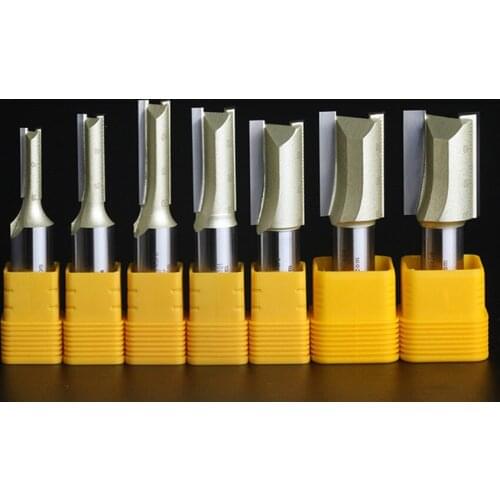 Arden 1/2*1/4(6.35mm) straight bit 2 blade milliutter Router Bit Woodworking end miller