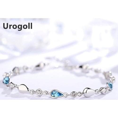 Brand New Genuine S925 Sterling Silver Fine Jewelry Trendy Bracelets For Women Party & Anniversary Silver 925 Jewelry Gifts