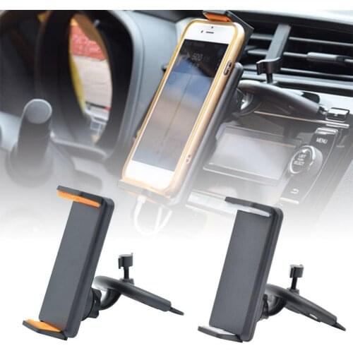 Mobile Phone Holders Universal Car CD Slot Mount Bracket Cell Phone Tablet Holder Stand for iPad Mini Mobile Phone Accessories