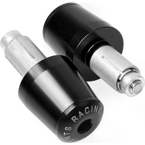 For Kawasaki GPZ500S GPZ 500S 1990-2009 2001 2002 2003 2004 2005 2006 2007 2008 Handlebar Grips Slider Cap Plug Aluminum Bar End