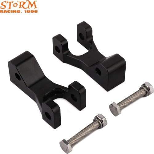 Motorcycle Front Shock Lowering Adapter Kit For Honda Yamaha ATV TRX450R YFZ450 Raptor 700 A-Arms