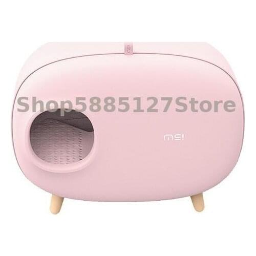 Cat litter box semi-enclosed closed large anti-splashing and odor-resistant deodorant
