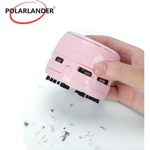 Mini Vacuum Cleaner for Car Aspirator Cute Mini Cleaner in Pink Corner Desk Table Dust Cleaner Wireless Collecter Sweeper