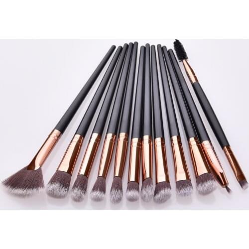 Makeup Brushe Set 3/5/12pcs/lot Eye Shadow Blending Eyeliner Eyelash Eyebrow Make up Brushes Professional Eyeshadow Brush