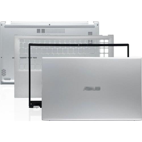 New For ASUS VivoBook 15 X512 V5000F Laptop Top Case LCD Back Cover Front Bezel Palmrest Bottom Case Hinges A B C D 15.6 Inch