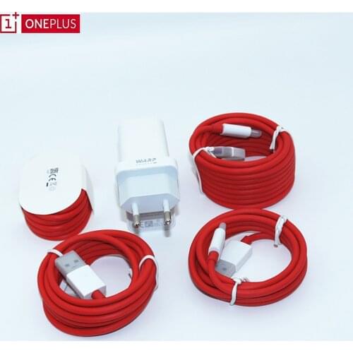 Riginal OnePlus Warp Charge 30W Power Adapter EU US Charger Type C Cable Quick Charge For OnePlus 7 Pro