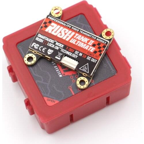 RUSH TANK II V2 5.8G 48CH Raceband PIT / 25-800mW Switchable 2-8S VTX Transmitter for RC FPV Racing Freestyle Nazgul5 Tyro129